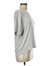 Ann Taylor LOFT Gray Short Sleeve Top Size M - photo 4