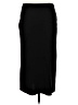 MNG 100% Polyester Solid Black Formal Skirt Size M - photo 2