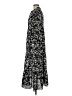Max Studio 100% Polyester Print Black Casual Dress Size M (estimated) - photo 5