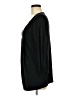 August Silk Black 3/4 Sleeve Blouse Size M - photo 5