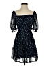 Trixxi 100% Polyester Stars Blue Cocktail Dress Size XS - photo 1