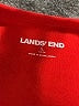 Lands' End 100% Cotton Red Tank Top Size L - photo 7