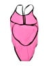 Roka Color Block Pink One Piece Swimsuit Size S - photo 2