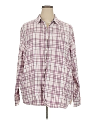 Jachs Girlfriend Long Sleeve Button-Down Shirt (view 1)