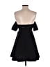 ASOS 100% Polyester Solid Black Cocktail Dress Size 4 - photo 2