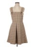 Zara Tweed Brown Casual Dress Size S - photo 1