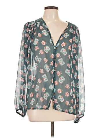 Billabong 3/4 Sleeve Blouse (view 1)