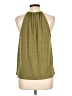 MICHAEL Michael Kors Green Sleeveless Blouse Size L - photo 2
