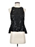 Kay Unger 100% Polyester Black Sleeveless Blouse Size 4 - photo 1
