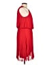 MSK 100% Polyester Red Cocktail Dress Size 12 - photo 4