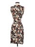 Kaileigh Floral Black Yellow Cocktail Dress Size XS - photo 2