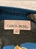 Carol Rose Color Block Blue Pullover Sweater Size XL - photo 7