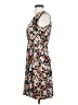 Kaileigh Floral Black Yellow Cocktail Dress Size XS - photo 5