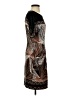 BCBGMAXAZRIA Graphic Brown Cocktail Dress Size XS - photo 4