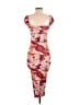 BCX Print Red Cocktail Dress Size S - photo 2