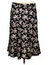 Talbots Paisley Black Casual Skirt Size 8 - photo 1