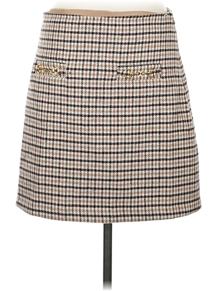 Pre-owned Ann Taylor Loft Casual Skirt In Tan