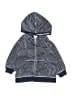Lands' End Stripes Blue Zip Up Hoodie 9-12 MO / 12 MO - photo 1