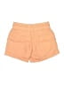 Athleta 100% Linen Solid Orange Shorts Size 6 - photo 2