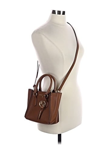 MICHAEL Michael Kors Leather Satchel (view 2)