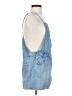 Free People 100% Cotton Blue Casual Dress Size 4 - photo 4
