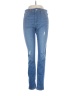 Hollister Hearts Blue Jeans Size 7 - photo 1