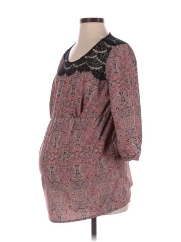 Motherhood 3/4 Sleeve Blouse (view 1)