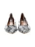 Express Paisley Silver Flats Size 7 1/2 - photo 2