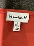 Veronica M. Orange Sleeveless Blouse Size L - photo 7
