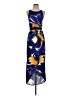 Weston Print Blue Cocktail Dress Size XS - photo 1