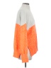 French Connection Color Block Orange Pullover Sweater Size XS - photo 4