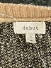 Debut Houndstooth Brown Pullover Sweater Size M - photo 7