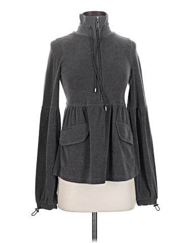 Burberry Quarter Zip Terrycloth Pullover Sweater (view 1)