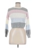 Copper Key 100% Acrylic Color Block Gray Pullover Sweater Size 8 - photo 1