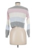 Copper Key 100% Acrylic Color Block Gray Pullover Sweater Size 8 - photo 2