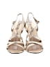 MICHAEL Michael Kors Metallic Silver Gold Sandals Size 8 1/2 - photo 2