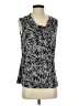 Tahari Black Sleeveless Blouse Size S - photo 1