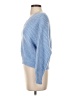White House Black Market 100% Polyester Blue Pullover Sweater Size XS - photo 5
