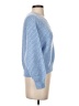 White House Black Market 100% Polyester Blue Pullover Sweater Size XS - photo 4