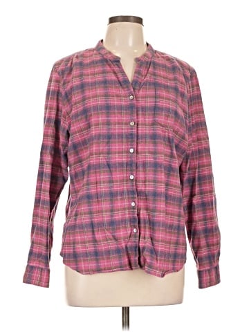L.L.Bean Long Sleeve Button-Down Shirt (view 1)