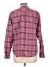 L.L.Bean 100% Cotton Plaid Pink Long Sleeve Button-Down Shirt Size L - photo 2
