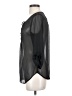 Express 100% Polyester Black 3/4 Sleeve Blouse Size XS - photo 5