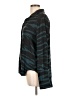 Bella Dahl Animal Print Teal Long Sleeve Blouse Size L - photo 5