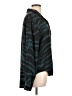 Bella Dahl Animal Print Teal Long Sleeve Blouse Size L - photo 4