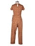 Pull&Bear Polka Dots Brown Jumpsuit Size XS - photo 2