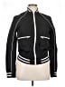 H&M 100% Polyester Black Track Jacket Size EU 46 / US 16 - photo 1