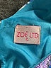 Zoe Ltd 100% Polyester Print Blue Dress Size 5 - photo 3