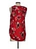 dalia 100% Polyester Red Sleeveless Blouse Size S - photo 2