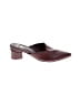 Assorted Brands Burgundy Mule/Clog Size 6 1/2 - photo 1