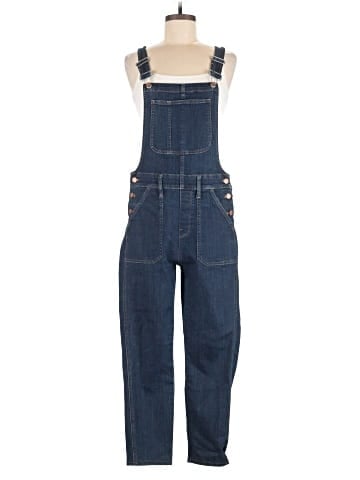 Madewell Skinny Overalls in Judd Wash (view 1)